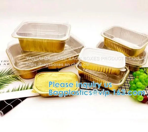 Reheating, Baking, Roasting, Meal Prep, To-Go Containers Aluminum Pan Disposable Heavy Duty Rectangular Tin Foil Pans photo-2