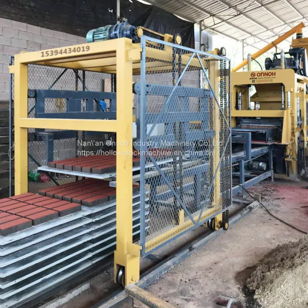 Block forming machine solid hollow color paver brick machine medium block machine