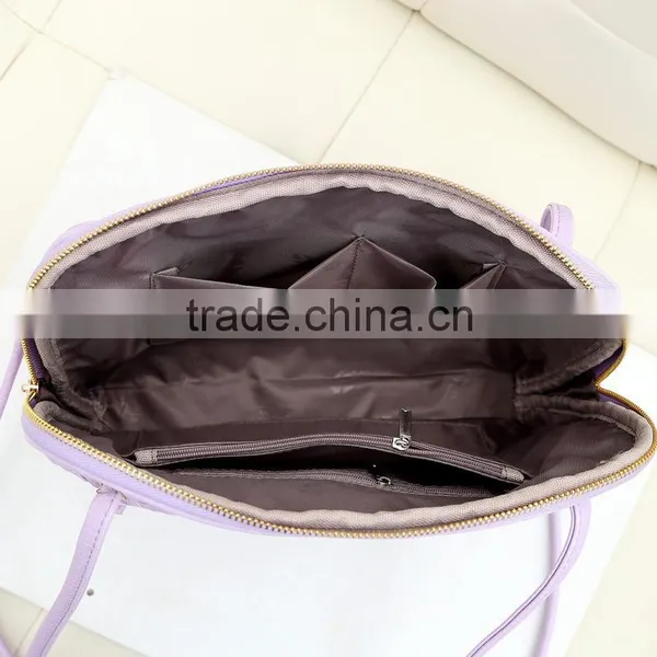 C89460A Cheap Wholesale Women Shell Woven Handbags OEM Lady Bags photo-3