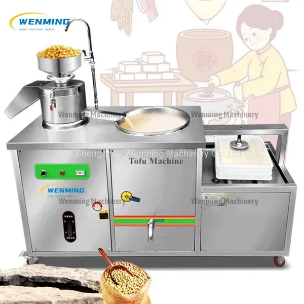 Tofu Making Machine Commercial Tofu Making Equipment Small Soymilk Tofu Maker Machine photo-5