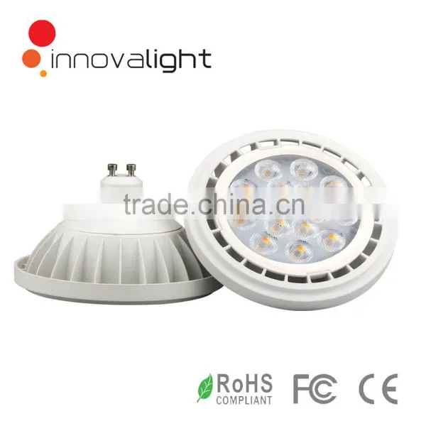INNOVILIGHT Aluminum and Plastic 15w Smd 45 Degree 12v G53 Led Ar111 photo-2