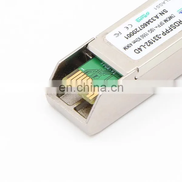 SFP+ 10G DWDM 40km 100GHz-ITU Grid Optical Module photo-5