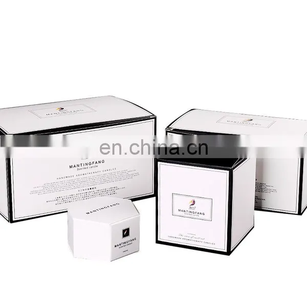 ENO Customize Package Eco Friendly Luxury Wholesale Paper Custom Candle Gift Boxes Candle Package photo-4