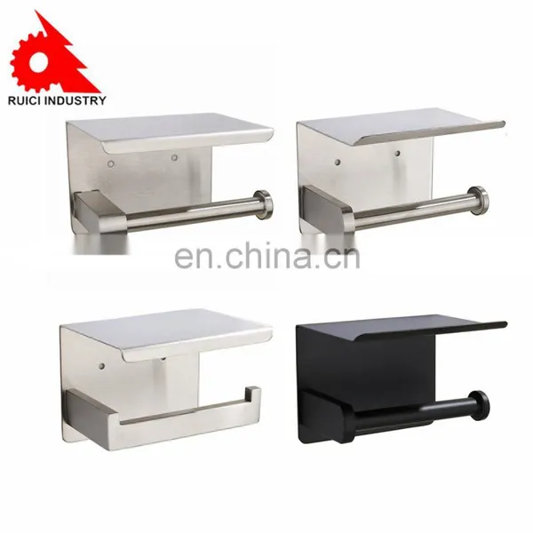 Fashion Design Stainless Steel 304 Bathroom Hotel Kitchen Toilet Paper Holder photo-5