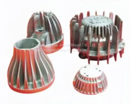 Customized Die-casting Processing of Aluminum Alloy Lamp Holder and Lamp Cup Radiator
