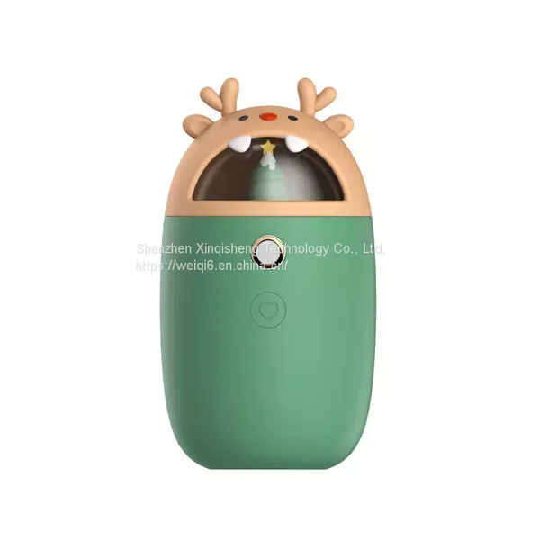 Facial Machine With Face Steamer Hand Warmer 3 In 1 Reindeer Portable Small Rechargeable Power Bank photo-2
