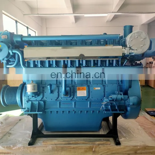 Original Weichai 405kw/550hp/1500rpm WHM6160C550-5 Marine Engine Boat Motor Ship Engine photo-4