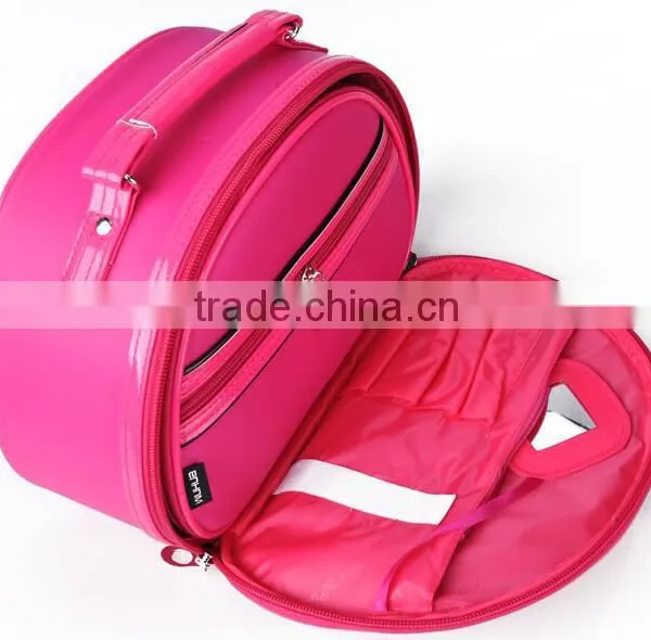 High Quality Leather Cosmetic Train Case,beauty Makeup Vanity Case,leather Makeup Travel Case photo-3