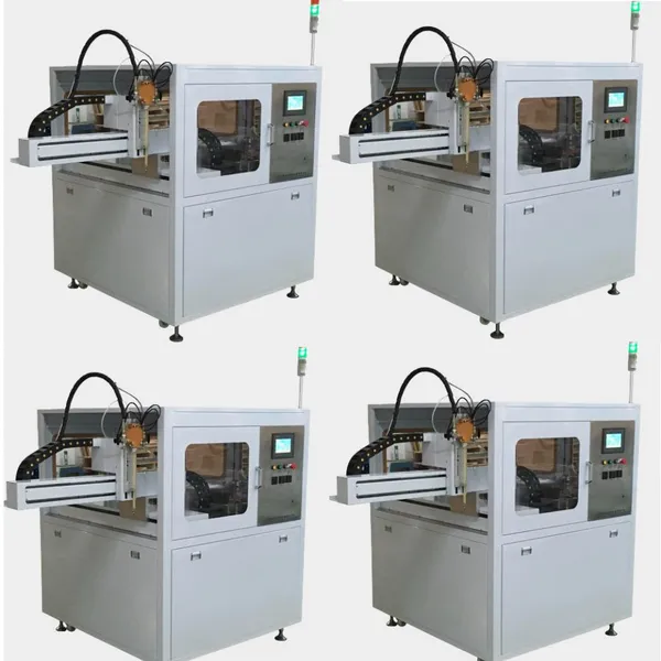 Two-component Fully Automatic LED Module Glue Filling Machine Potting Machine for Led Light photo-4