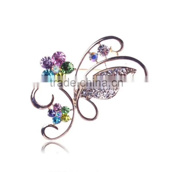 2015 Butterfly Women's Fashion Jewelry Lady Brooch Best Selling photo-3