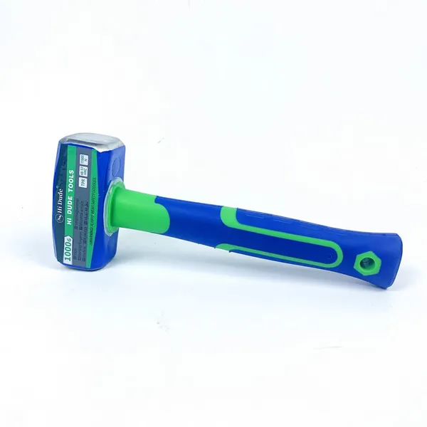 High Quality Stoning Hammer With Plastic Fiberglass TPR Handle photo-2