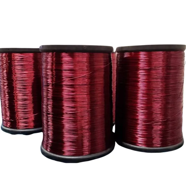 Enameled Aluminum Round Wire Used for Dry Type Transformer Over Coating Coil Winding Flat Wire photo-3