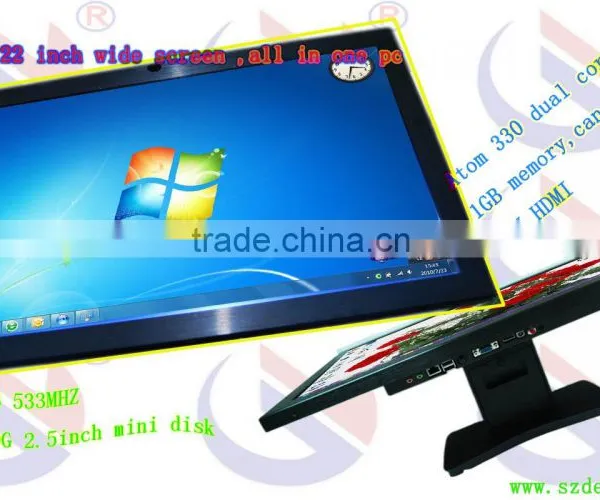 Industrial LCD Display Computer 21.5inch All In One Touch Screen PC