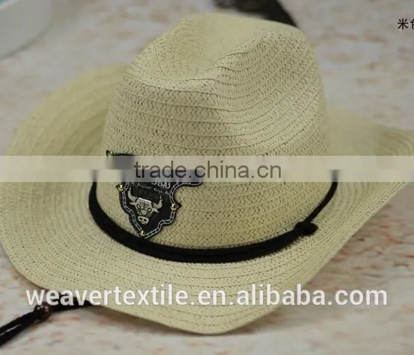 Custom High Quality Summer Straw Lifeguard and Unisex Gender Hats With A LOGO