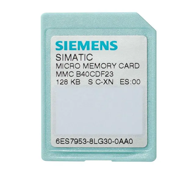 Micro MMC 512KB/2M Карта памяти 6ES7953‑8LJ30/8LJ31/8LL31‑0AA0 SIMATIC S7‑300 Цена Поставщик Siemens Модуль PLC S7‑300/C7/ET 200