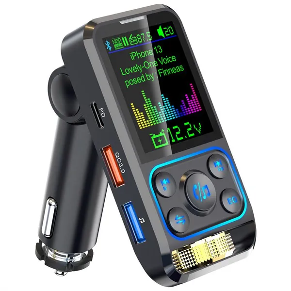 OEMBC83 Bluetooth Car Charger With Dual Audio Tramission Support EQ Sound photo-4