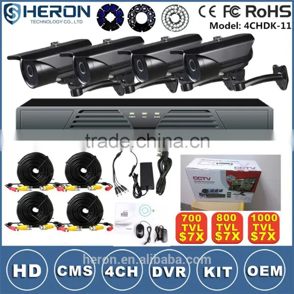 Factory OEM High Quality CCTV Camera System 4ch NVR Kit With 2/3mp IP Camera Quality Choice photo-3