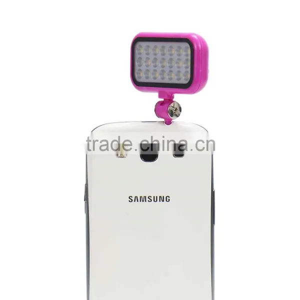 Portable Mini Adjustable LED Flash Light Built-in 21leds Floodlight Led Selfie Flash Light 2016 New Arrival photo-6