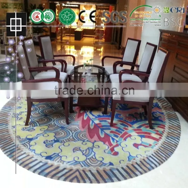 100% Handmade Newzealand Wool And Silk Carpet
