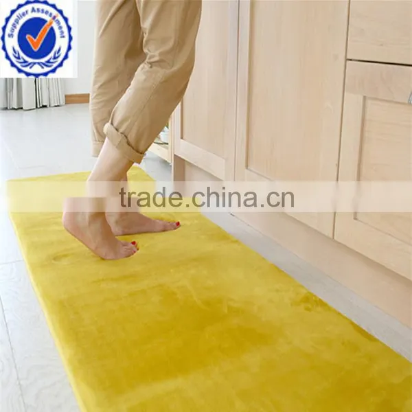 Anti-slip Bath Floor Carpet Tiles Microfiber Bath Mat Supplier's Choice
