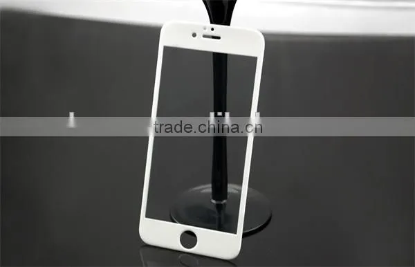 New Mobile Phone 3D Silk Printing Tempered Glass Film for Iphone 6/6s Tempered Glass Screen Protector photo-2