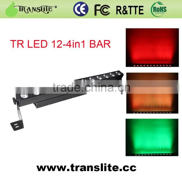 High Performance! Led Stage Light 12PCS 4 In1 RGWB/A Bar Light for Party photo-2