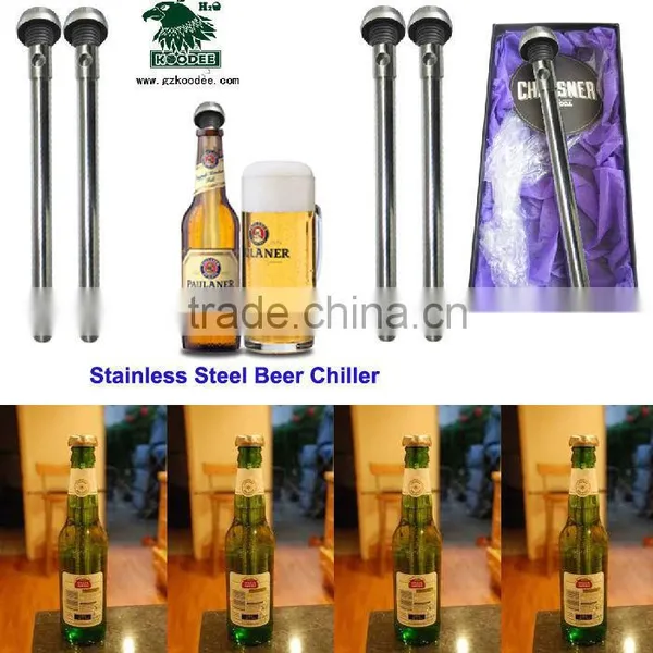 Wine Accessories Reusable Stainless Steel Chiller for Beer Household Supplier photo-3