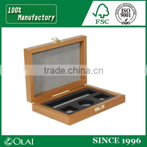 2015 Wholesale Custom Design Luxury Wooden Coin Collect Case photo-2