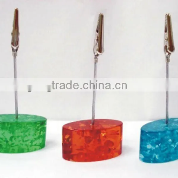 Memo Clip Holder Metal Paper Clip Photo Holder Decorative