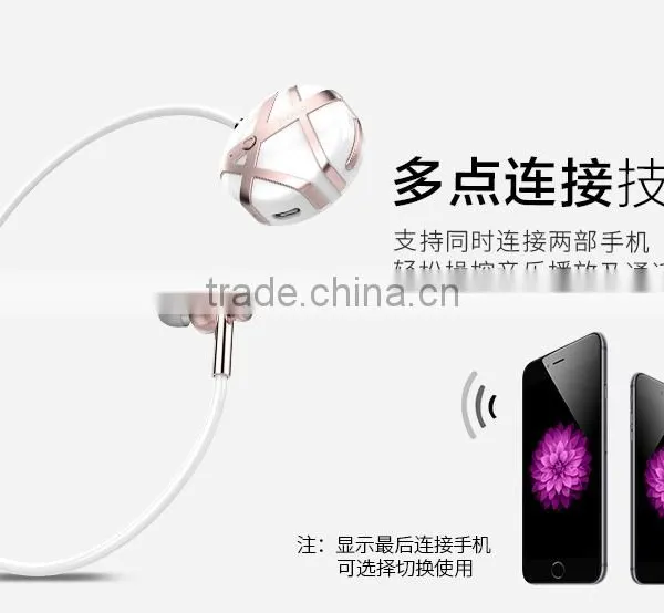 HOCO EPB07 Bluetooth V4.1 Earphone Hands Free for Universal Mobile Phone Fashion Stereo Headset MT-5437 photo-2