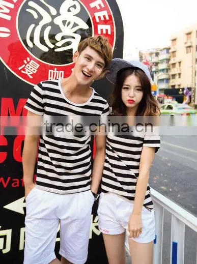 Outwear Cotton High Quality Love Couple T-shirt Design photo-3