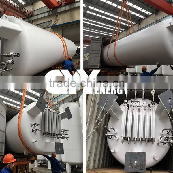 LOX LCO2 LIN Lar ASME Standard 2-200m3 Cryogenic Storage Tank photo-5