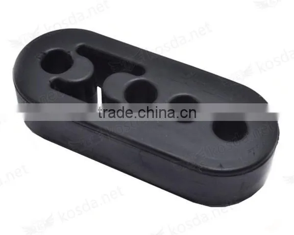 Exhaust Rubber Hanger Bracket Bushing Support Universal 4 Hole Exhaust Rubber Mount Mounting Hanger photo-2