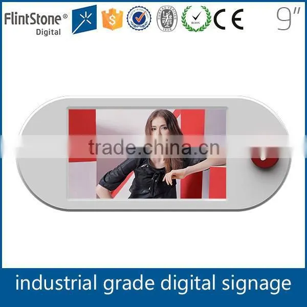 FlintStone 9 Inch Lcd Advertising Display/bus Advertising Digital Signage AD905B