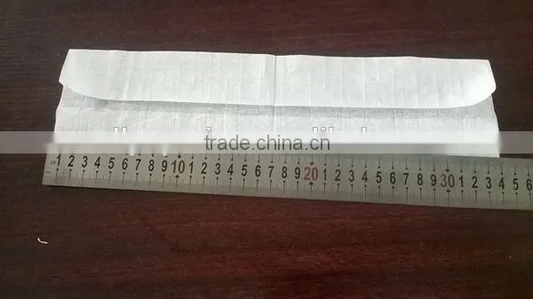 White Feature and Recycled Pulp Material Tallfold Napkins photo-2