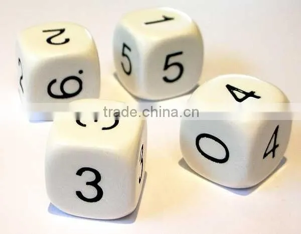 Hot Sale Custom White-black Dice and Number Dice photo-4