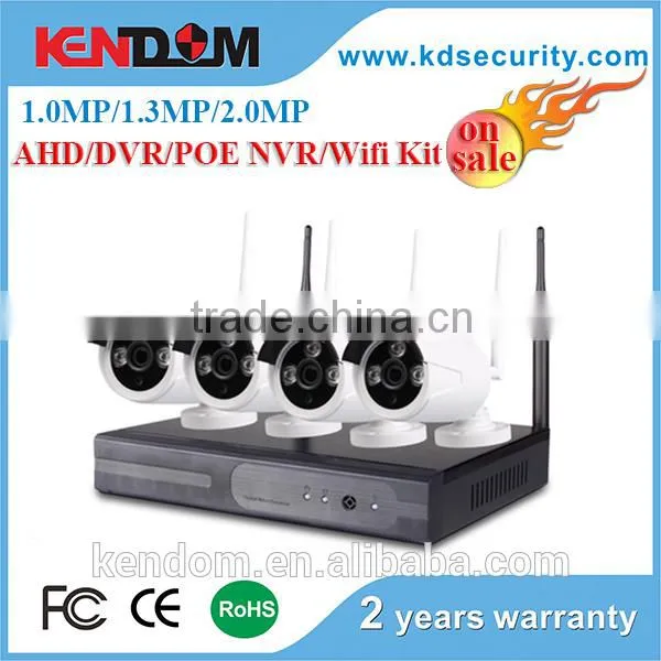 2016 Wifi Camera Kit 4Channel Wireless Security Camera H.264 Wifi Camera Kit photo-5