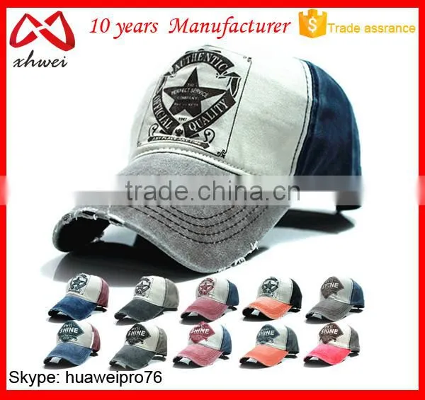 China Cap Supplier Blank Custom Hats Army Olive Military Washed Hat photo-4