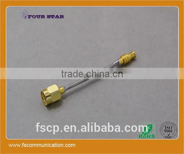 60mm RG405 Cable Assembly With SMA Male to MCX Male Connectors photo-6
