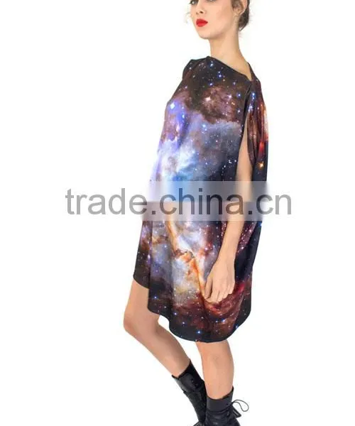 Galaxy Teenage Designer Pregnant Party Dress Hot photo-3