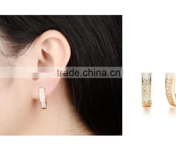 Copper Jewellery Attractive Design Zircon Earring for Women Quality Choice photo-6