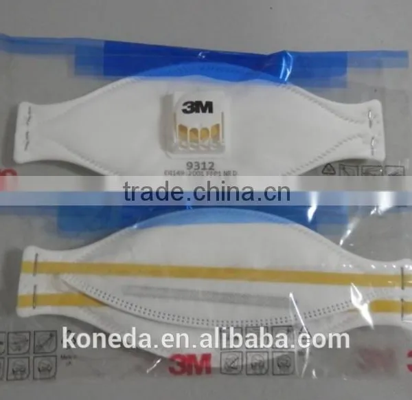 3M EN149:2001 FFP1 9312 Respirators Mask, FFP1 3M 9312 Gas Mask photo-2