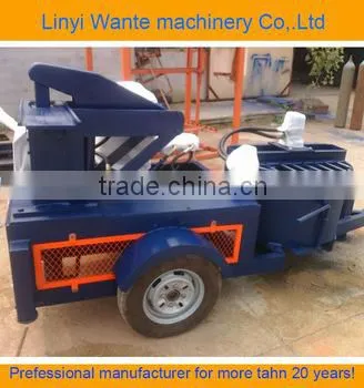 Mobile Hyfraulic Press Clay Brick Making Machine WT1-20M photo-5