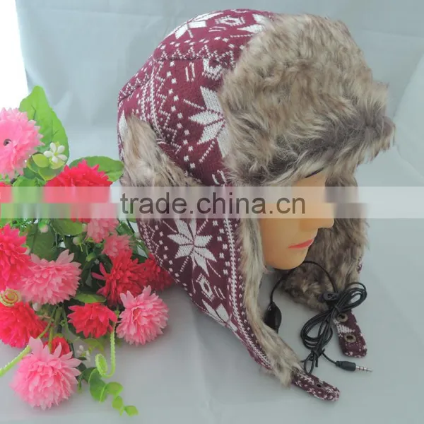 Uneed Warm Hat Headphone for Girls photo-2