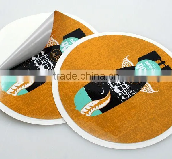 Wholesale Customized Sticker Snapback Hats and Colorful 3d Sticker Printing,custom Label Sticker ---DH20236