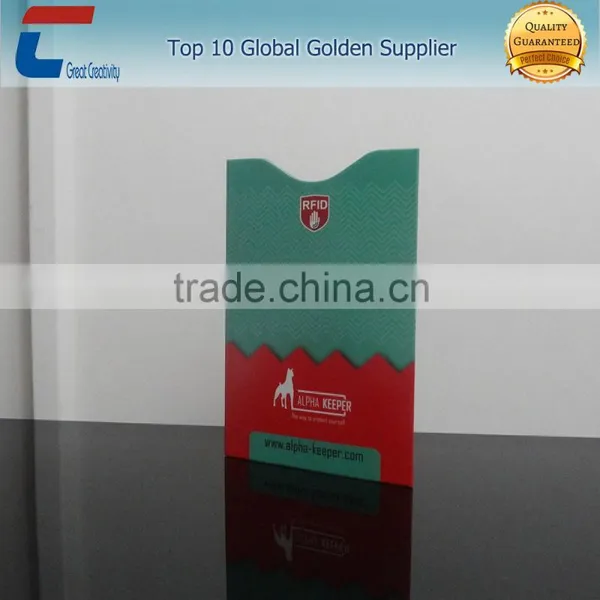 Credit Card and Passport Imformation Protection Customized RFID Blocking Card Sleeve photo-3