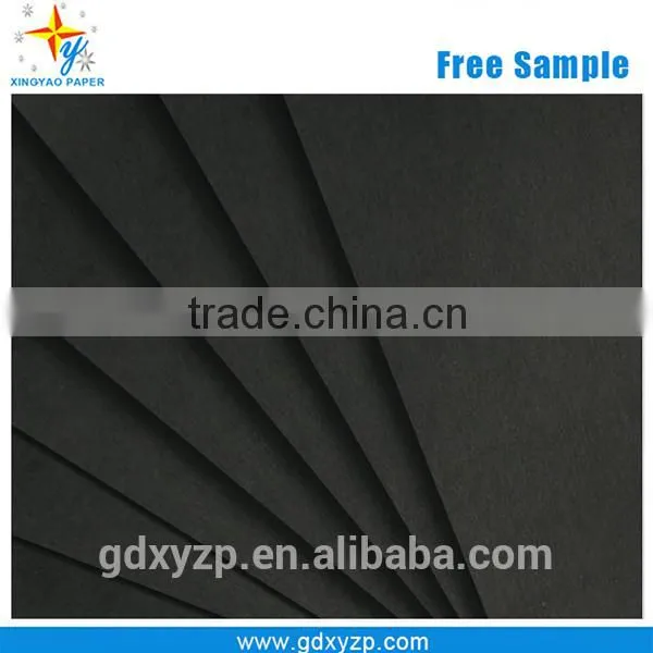 110gsm 130gsm 150gsm Wrapping And Packing Black Core Paper High Quality Types Of Gift Wrapping Paper photo-3