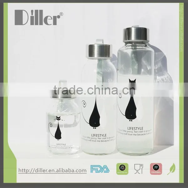OEM Private Lable Mini Cat Glass Cup With Different Size photo-2