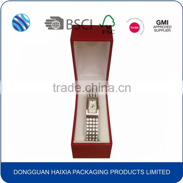 Personalized Branded Custom Luxury Plastic Watch Box Wholesale photo-2