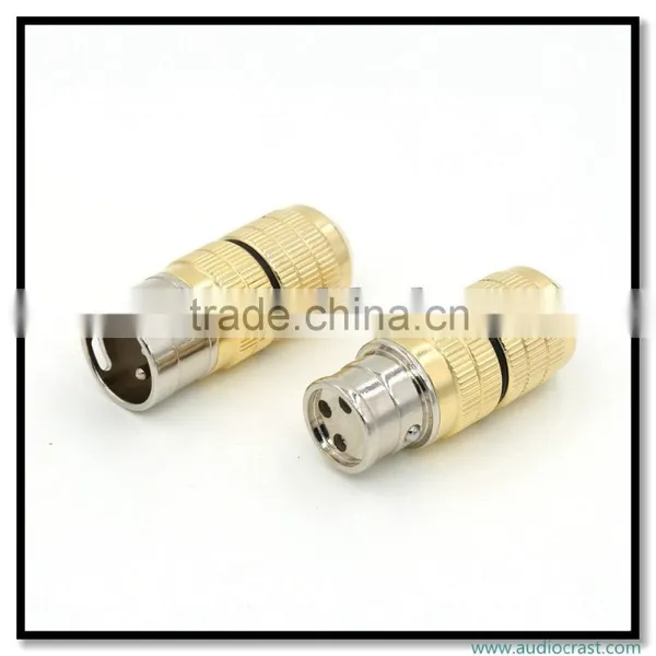 OEM Gold Plated Balance Plug XLR Connector photo-3